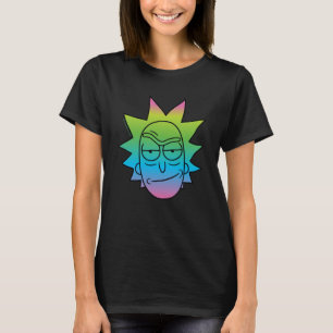 RICK AND MORTY™   Rainbow Rick Head pattern T-Shirt