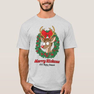 Rick and Morty   Reindeer Morty Merry Rickmas T-Shirt