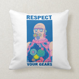 RICK AND MORTY™ Respect Your Gears Cushion