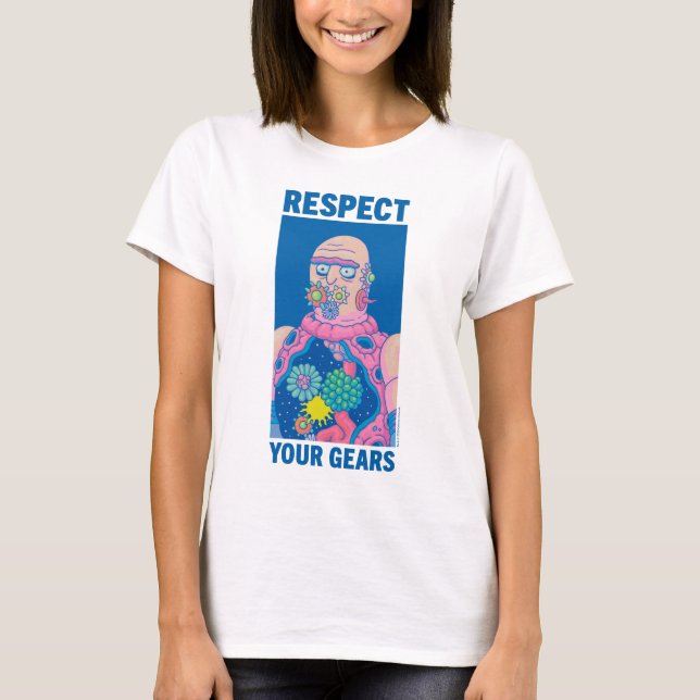 RICK AND MORTY™ | Respect Your Gears T-Shirt (Front)