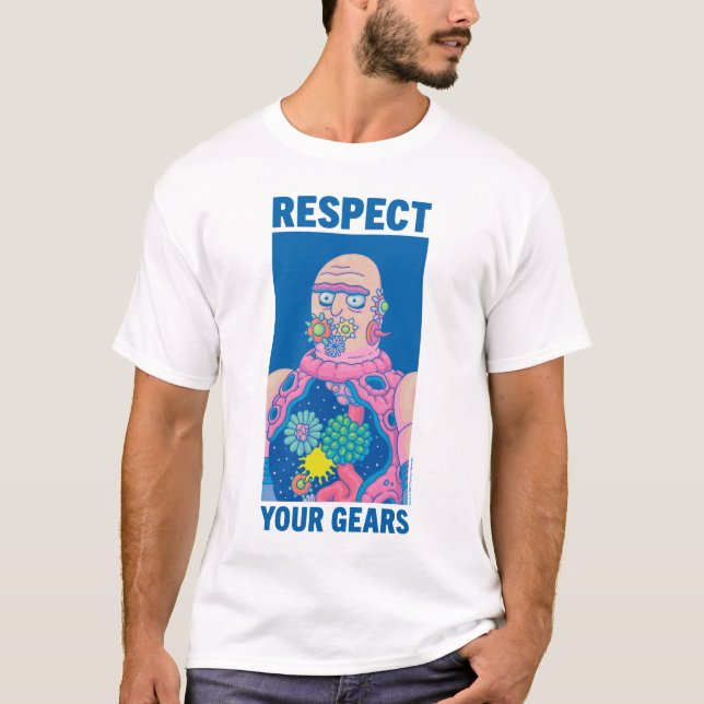 RICK AND MORTY™ | Respect Your Gears T-Shirt (Front)
