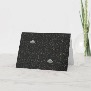 RICK AND MORTY™   Rick Constellation Pattern Card