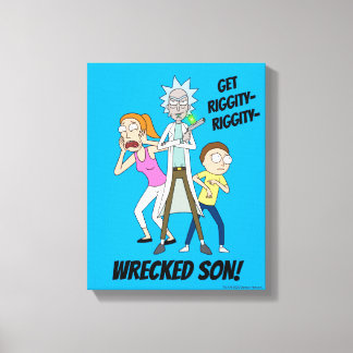 RICK AND MORTY™ | Rick, Morty, and Summer Canvas Print