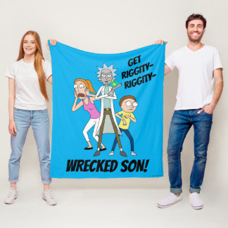 RICK AND MORTY™ | Rick, Morty, and Summer Fleece Blanket