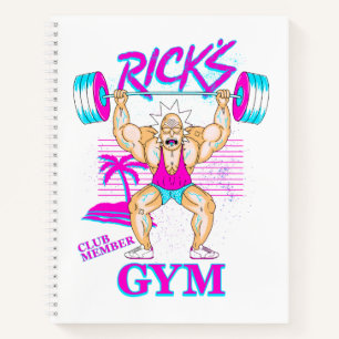 RICK AND MORTY™   Rick's Gym Club Member Notebook