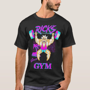 Rick And Morty Ricks Gym Club Member  T-Shirt
