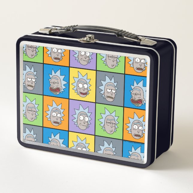 RICK AND MORTY™ | Rick's Moods Metal Lunch Box (Front)