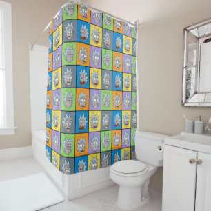 RICK AND MORTY™   Rick's Moods Shower Curtain