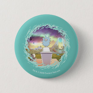 RICK AND MORTY™   Rick's Private Place 6 Cm Round Badge