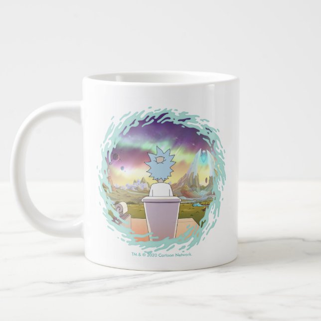 RICK AND MORTY™ | Rick's Private Place Large Coffee Mug (Left)
