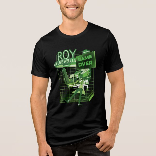 RICK AND MORTY™ | Roy A Life Well Lived Tri-Blend Shirt (Front)