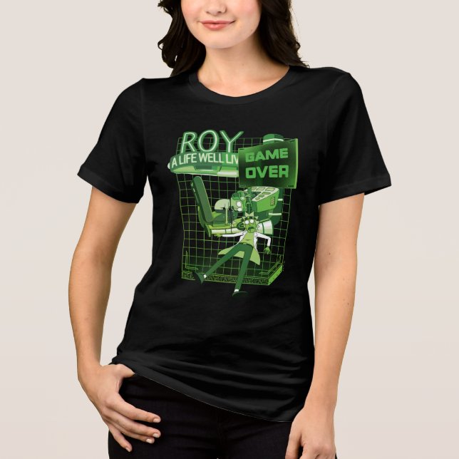 RICK AND MORTY™ | Roy A Life Well Lived Tri-Blend Shirt (Front)