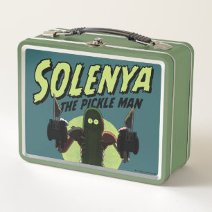 RICK AND MORTY™   Solenya - The Pickle Man Metal Lunch Box