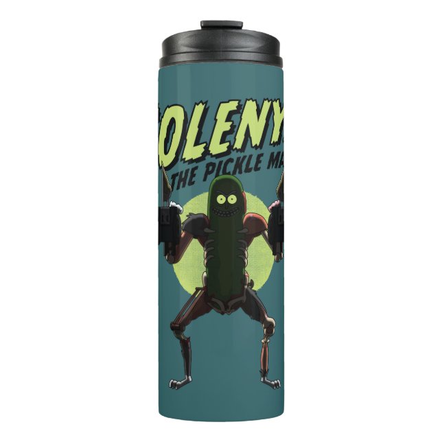 RICK AND MORTY™ | Solenya - The Pickle Man Thermal Tumbler (Front)