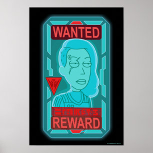 RICK AND MORTY™   Space Beth Wanted Poster