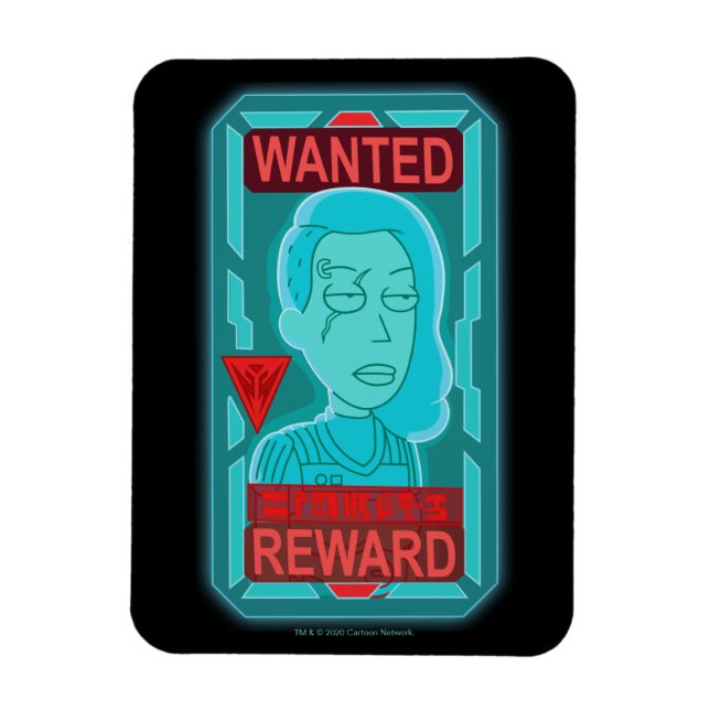 RICK AND MORTY™ | Space Beth Wanted Poster Magnet (Vertical)