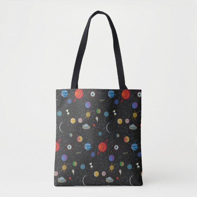 RICK AND MORTY™ | Space Pattern Tote Bag (Front)