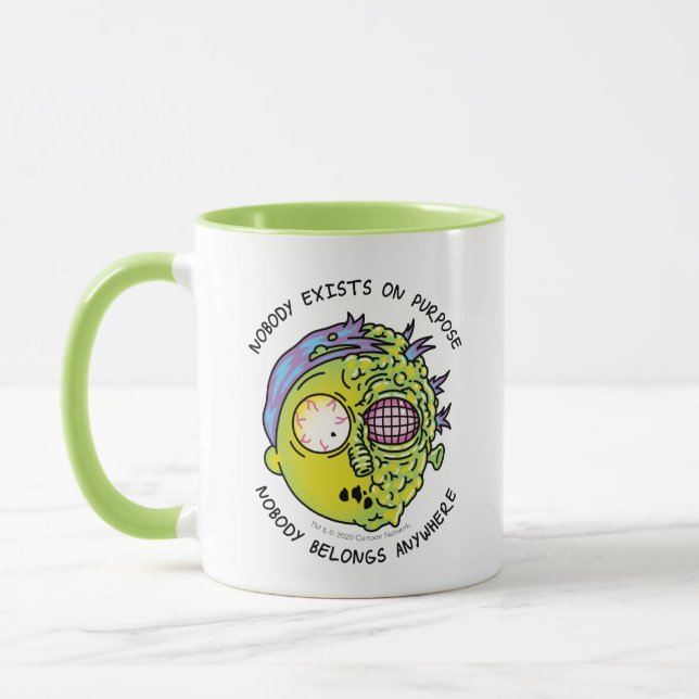 RICK AND MORTY™ | Stylized Morty Fly Quote Mug (Left)
