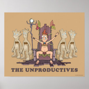 RICK AND MORTY™   The Unproductives Poster
