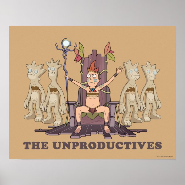 RICK AND MORTY™ | The Unproductives Poster (Front)
