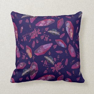 Rick and Morty Time Crystal Pattern Cushion