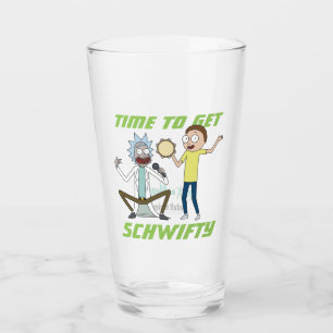 RICK AND MORTY™   Time To Get Schwifty Glass