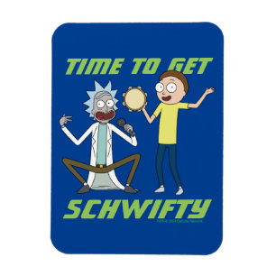 RICK AND MORTY™   Time To Get Schwifty Magnet