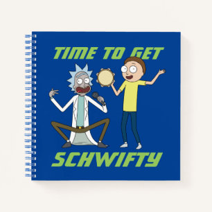 RICK AND MORTY™   Time To Get Schwifty Notebook
