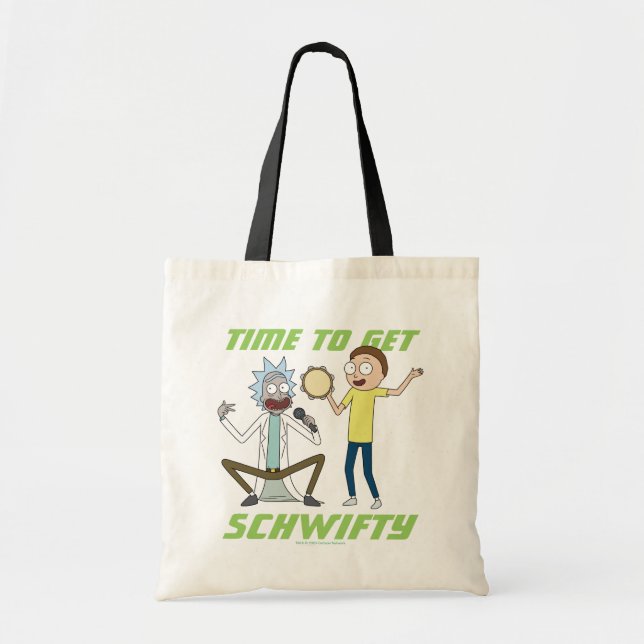 RICK AND MORTY™ | Time To Get Schwifty Tote Bag (Front)