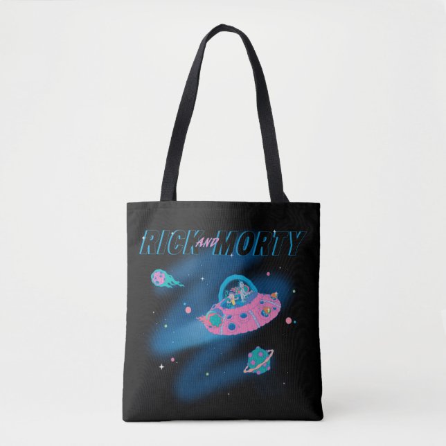 RICK AND MORTY™ | Travelling Through Space Tote Bag (Front)