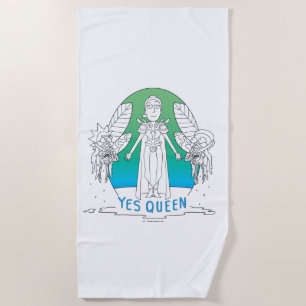 RICK AND MORTY™   Yes Queen Beach Towel
