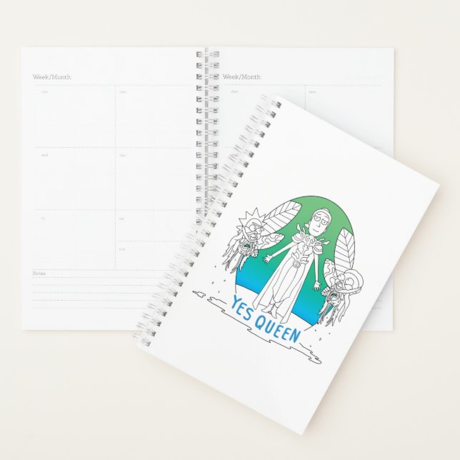 RICK AND MORTY™ | Yes Queen Planner (Display)