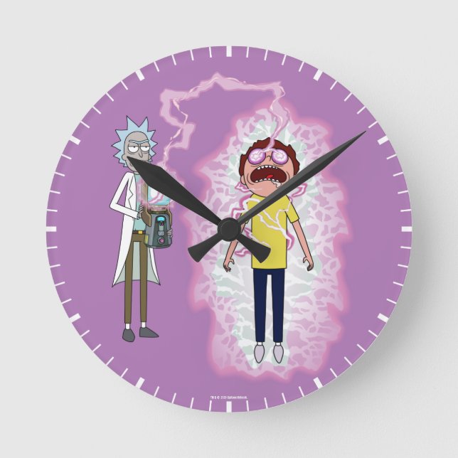 RICK AND MORTY™ | You Live With The Consequences Round Clock (Front)
