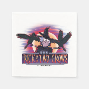 Rick and Two Crows Napkin