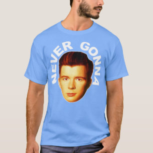 Rick Astley Retro Never Gonna Roll FanArt Tribute T-Shirt
