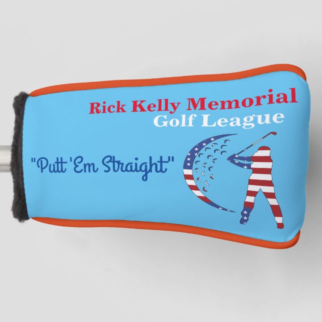Rick Kelly Golf League Putter Cover (Front)
