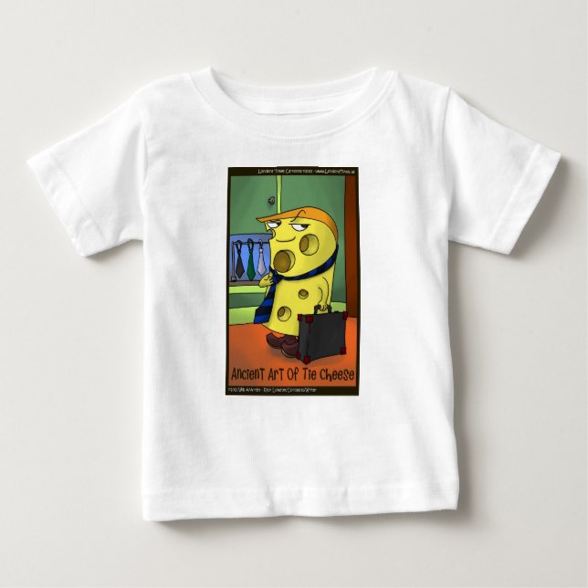 Rick London Ancient Art Of Tie Cheese Comic Baby T-Shirt (Front)