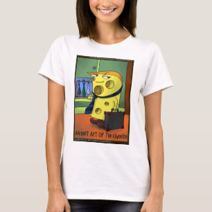 Rick London Ancient Art Of Tie Cheese Comic  T-Shirt