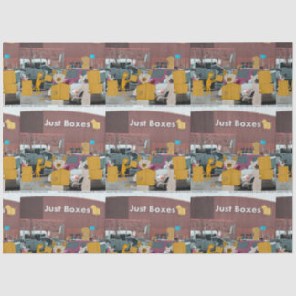 Rick London Big Box Stores For Cats Comic  Tissue Paper