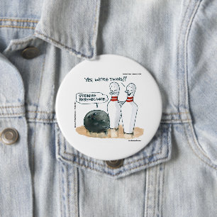 Rick London Cartoons Funny Comic  10 Cm Round Badge