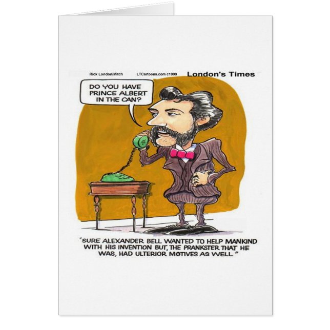 Rick London Funny Alexander Bell Phone Prank (Front)