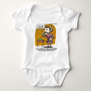 Rick London Funny Alexander Bell Phone Prank Baby Bodysuit