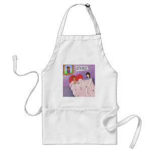 Rick London Funny Bedbugs Cartoon Standard Apron