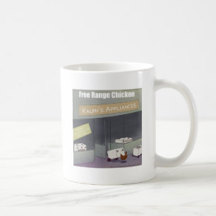 Rick London Funny Free-Range Chicken Coffee Mug