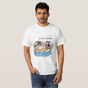 Rick London Funny Old Hippie Natural Funeral T-Shirt