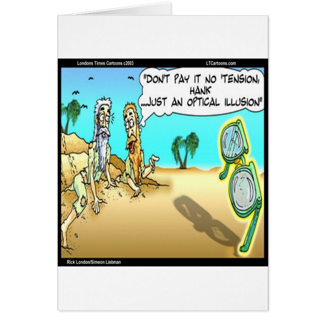 Rick London Funny Optical Optometrist Illusion (Front)