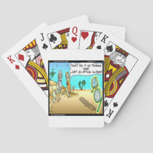 Rick London Funny Optical Optometrist Illusion Playing Cards