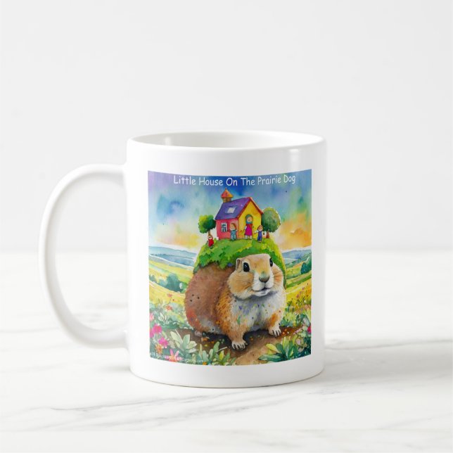 Rick London Prairie Dog Life Comic  Coffee Mug (Left)