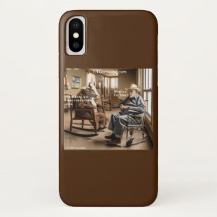 Rick London Retired Far Side Cow Likes To Brag  Case-Mate iPhone Case