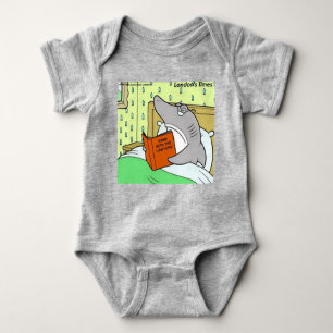 Rick London Shark Lawyer Funny  Baby Bodysuit
